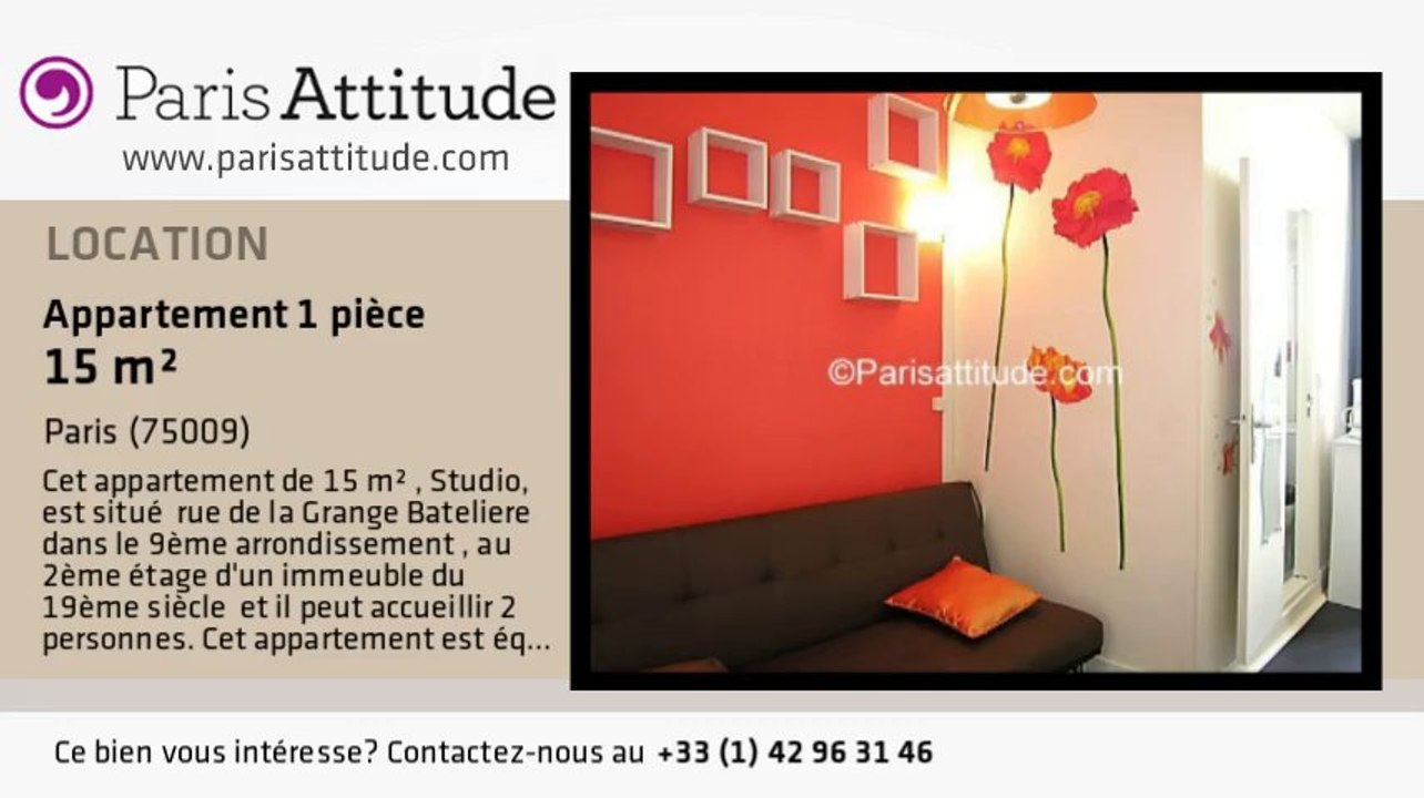 Appartement Studio à louer - Notre Dame de Lorette, Paris - Ref. 5933