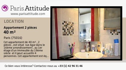 Appartement 1 Chambre à louer - Maison de la Radio, Paris - Ref. 3310