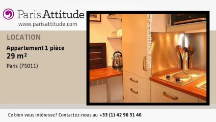 Appartement Studio à louer - Voltaire, Paris - Ref. 1814