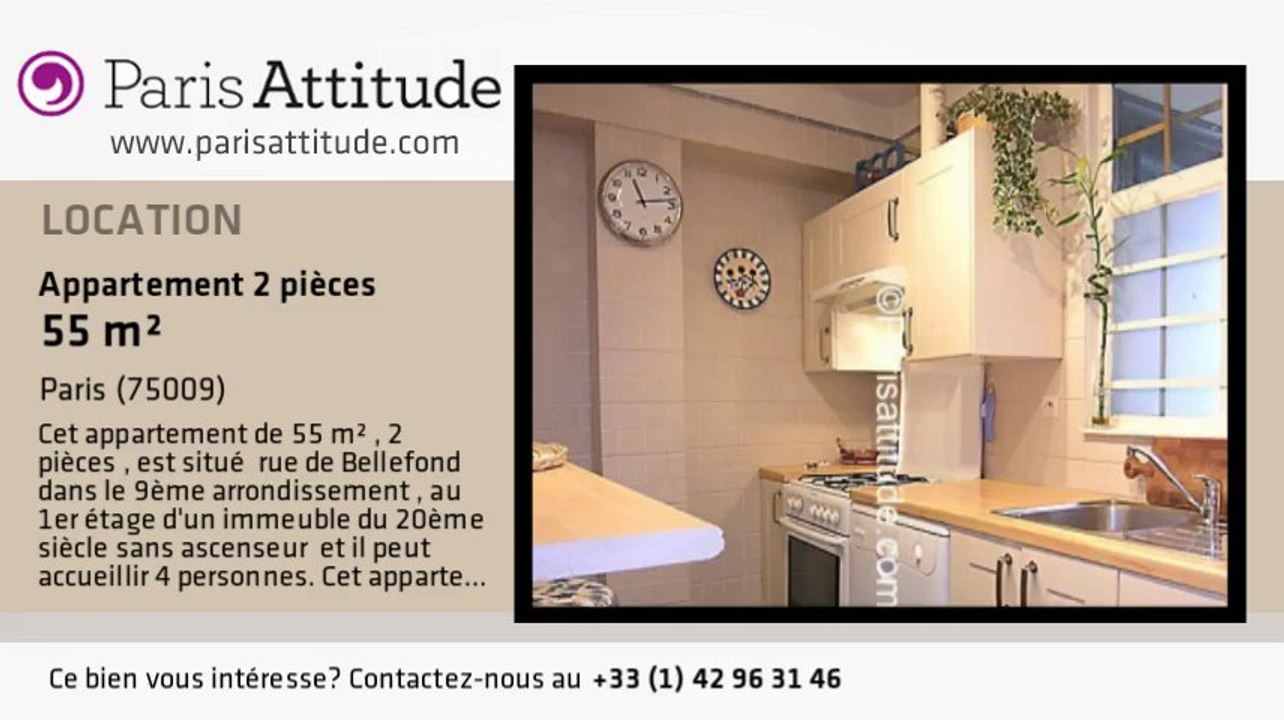 Appartement 1 Chambre à louer - Poissonnière, Paris - Ref. 5498