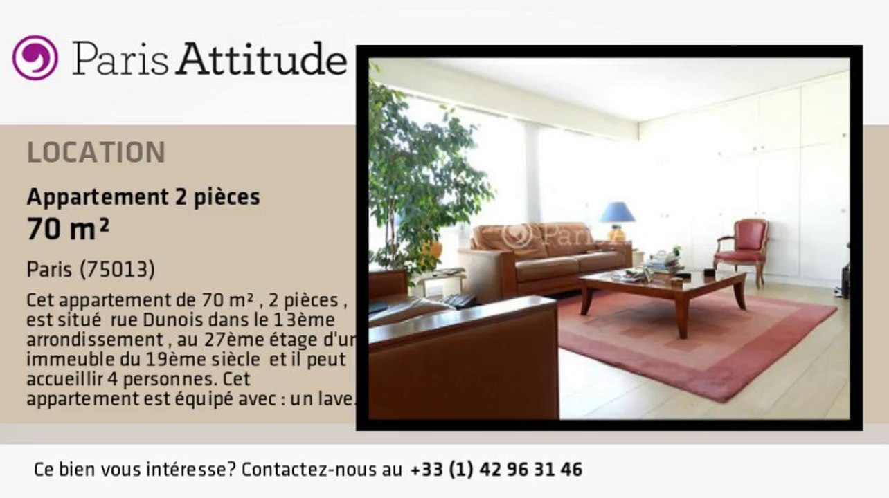 Appartement 1 Chambre à louer - Place d'Italie, Paris - Ref. 8758