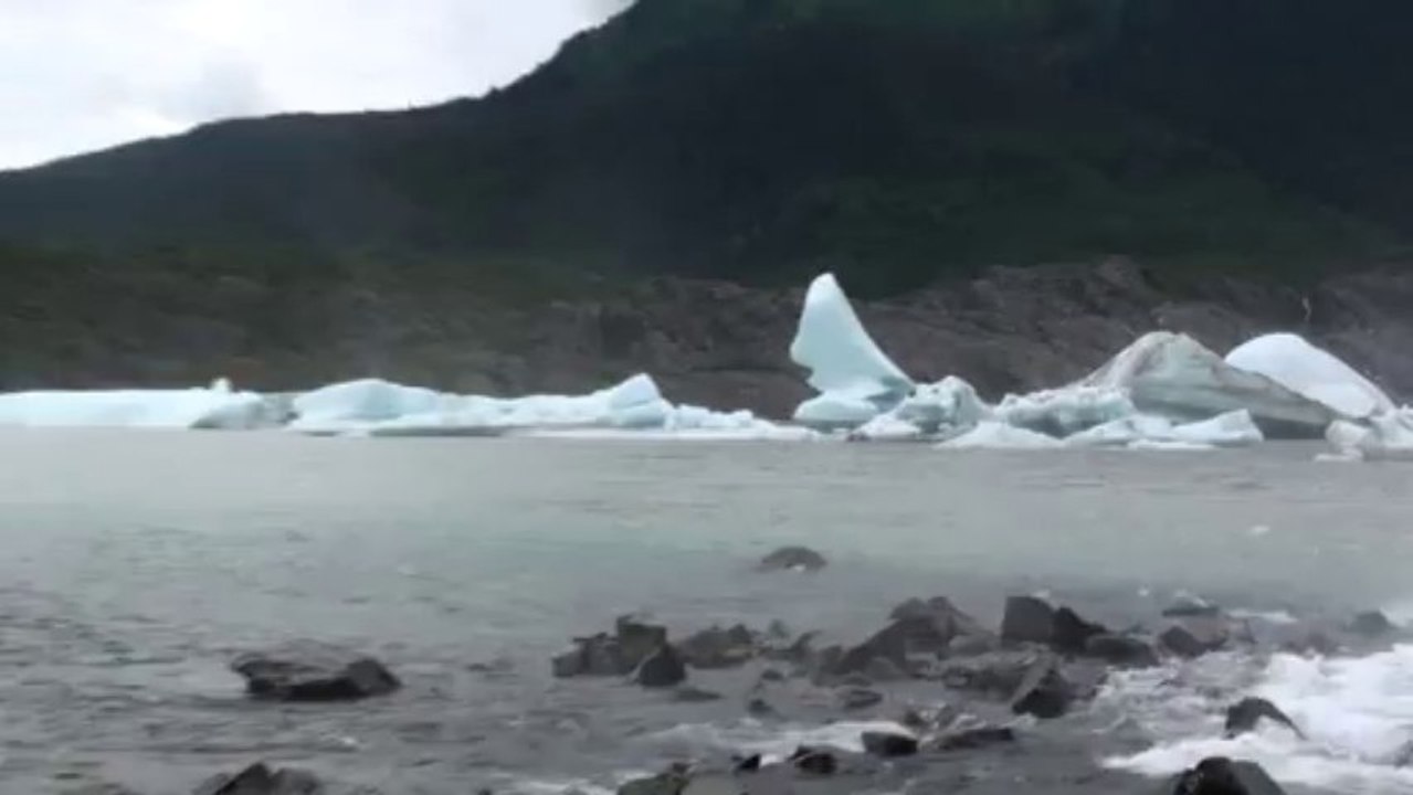 Rich Cocovich of Global Star Capital Video Footage of Galcier runoff in ASlaska
