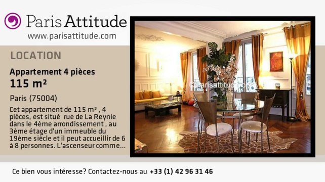 Appartement 3 Chambres à louer - Centre George Pompidou, Paris - Ref. 5486