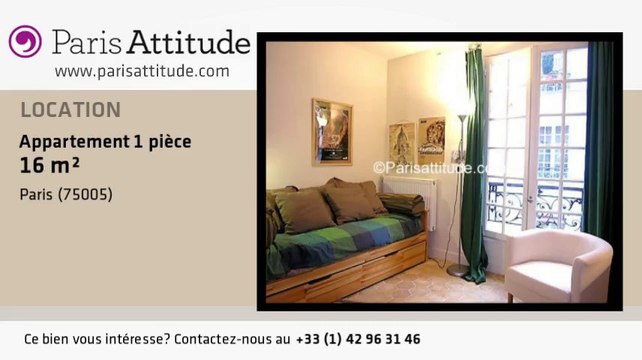 Appartement Studio à louer - Quartier Latin/St Michel, Paris - Ref. 4255