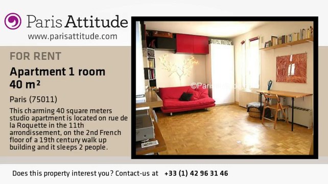 Studio Apartment for rent - Bastille, Paris - Ref. 3322