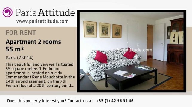 1 Bedroom Apartment for rent - Montparnasse, Paris - Ref. 3485