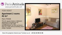 1 Bedroom Apartment for rent - Sacré Cœur, Paris - Ref. 4699