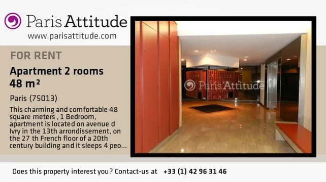 1 Bedroom Apartment for rent - Tolbiac, Paris - Ref. 8657