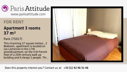 2 Bedroom Apartment for rent - Batignolles, Paris - Ref. 7991