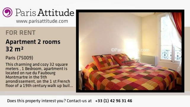 1 Bedroom Apartment for rent - Notre Dame de Lorette, Paris - Ref. 6800