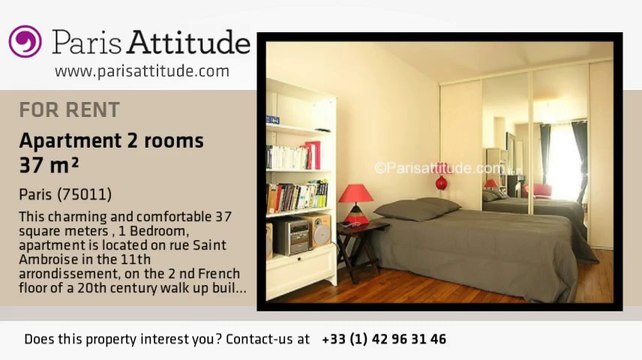 1 Bedroom Apartment for rent - Parmentier, Paris - Ref. 7484