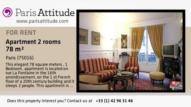 1 Bedroom Duplex for rent - Jasmin, Paris - Ref. 5446