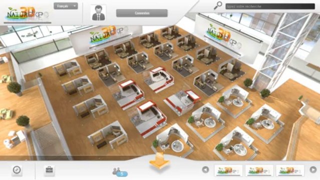 NATUREXPO 3D salon virtuel 3D
