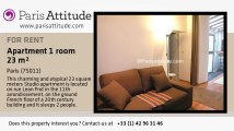 Studio Apartment for rent - Charonne, Paris - Ref. 3087