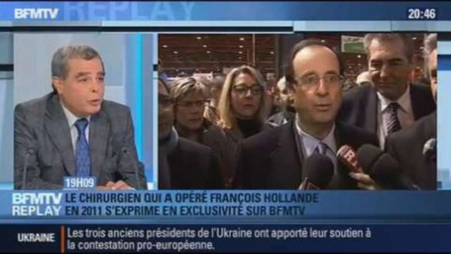 BFMTV Replay: Hollande opéré de la prostate: Zerbib s'exprime en exclusivité sur BFMTV - 04/12