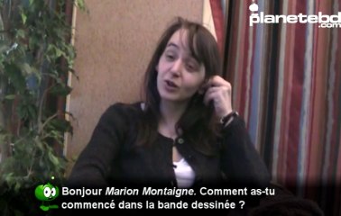 Marion Montaigne en interview sur PlaneteBD.com