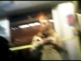 Racist British Woman On UK Tram-THIS IS DISGUSTING-
