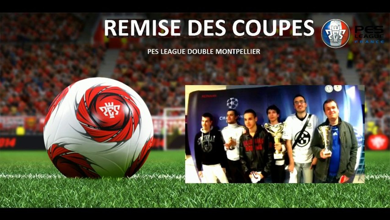 PES LEAGUE DE MONTPELLIER : TOURNOI DOUBLE REMISE DES COUPES
