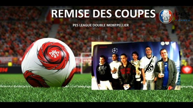 PES LEAGUE DE MONTPELLIER : TOURNOI DOUBLE REMISE DES COUPES
