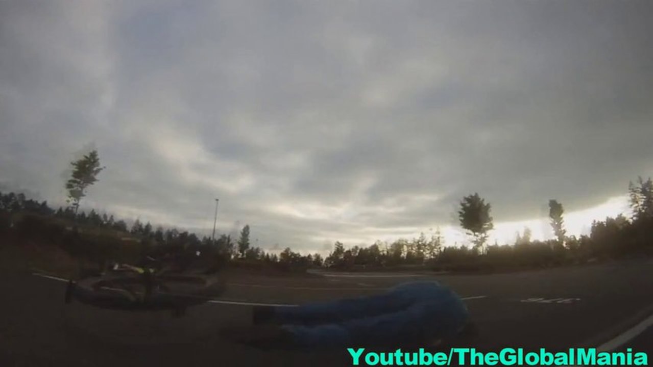 The Bmx Ledge Jump Fail (Hard Impact)