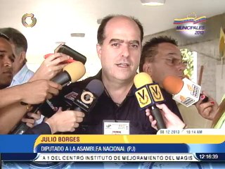 Coordinador nacional de Primero Justicia, Julio Borges
