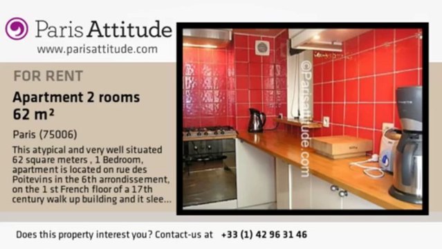 1 Bedroom Duplex for rent - Quartier Latin/St Michel, Paris - Ref. 461