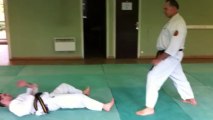 Nihon Tai-Jitsu: Défenses contre saisie de manche à une main