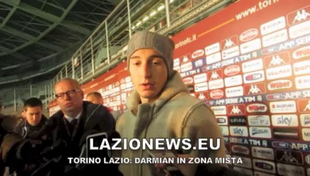 TORINO LAZIO DARMIAN E PASQUALE IN ZONA MISTA