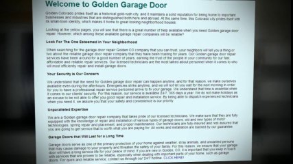 Golden Garage Door Repair