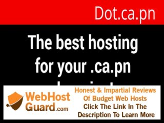 Tip: The best hosting for your .ca.pn domains
