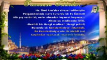 Ramazan Sohbetleri 2013 - 5. gün (13 Temmuz 2013)