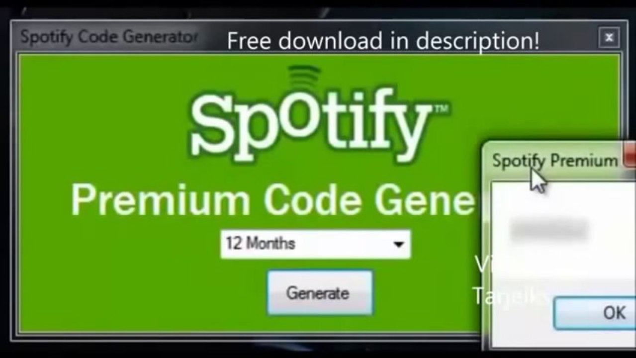 [Undetected] Spotify Premium Code Generator Hack,Generate Fr December 2013