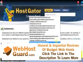Subdomain | How To Create a SubDomain | Hostgator