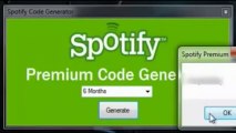 Spotify Premium Code Generator 2013 Updated December 2013)