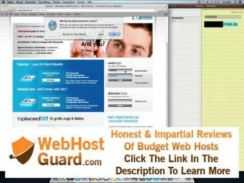 Eigene Homepage Teil 1 - Webhosting einrichten