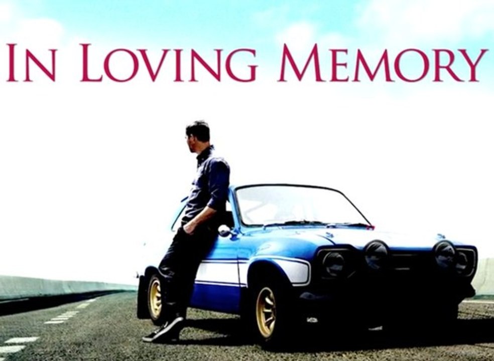 A Tribute to Paul Walker