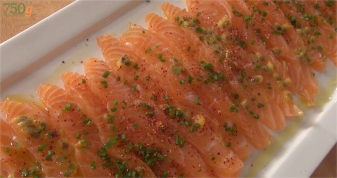 Recette de Saumon mariné passion - 750 Grammes