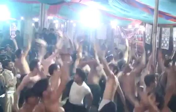 26 Muharram 2014 Last Pursa By Matami Sangat Chakwal Abuzeer Colony Matam With Matami Sangat Syed Ul Sajideen (JJ) Matami Sangat Syed Ul Sajideen - JJ Multan﻿ part1