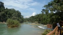 CASCADES AGUA  AZUL  – TUMBALA --  ETAT DE CHIAPAS  (MEXIQUE) LE 20 NOVEMBRE 2013