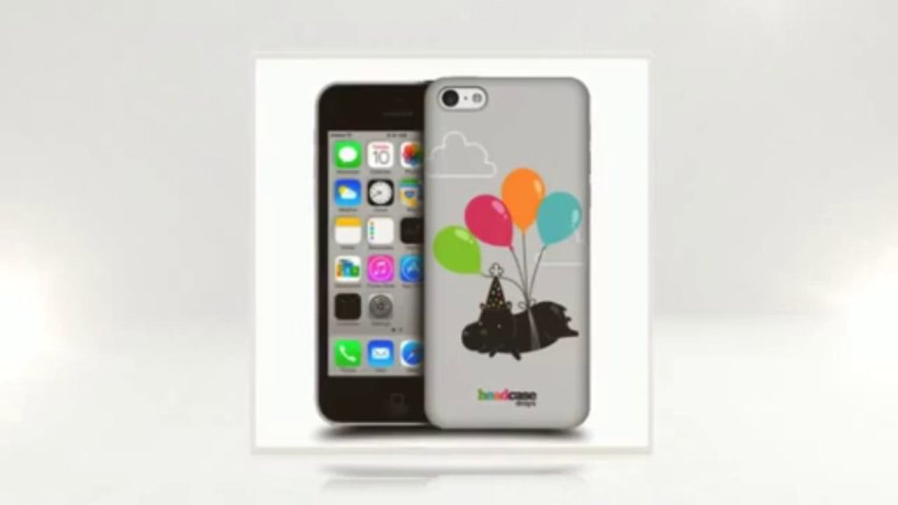 PARTY ANIMAL PROTECTIVE BACK CASE COVER FOR APPLE iPHONE 5C