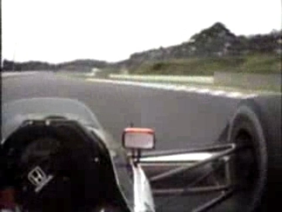 Ayrton Senna onboard