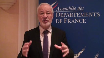 Discours du Président  de l'ADF Mr Claudy Lebreton le 04122013