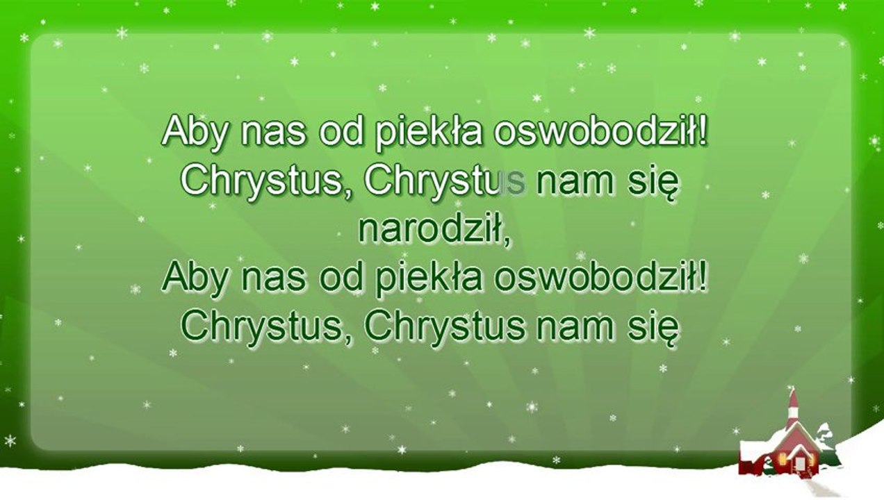 Polskie Kolędy - Dlaczego dzisiaj wsród nocy - Kolęda + tekst (karaoke)