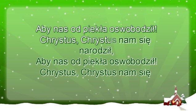 Polskie Kolędy - Dlaczego dzisiaj wsród nocy - Kolęda + tekst (karaoke)