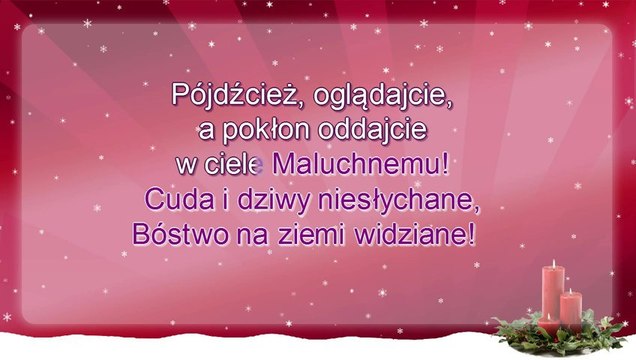 Polskie Kolędy - Hej bracia czy śpicie - Kolęda + tekst (karaoke)