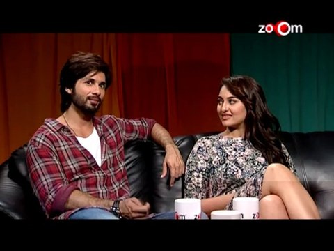 R… Rajkumar Shahid Kapoor & Sonakshi Sinha talks about Prabhu Dheva, Saree Ke Fall Sa, Gandi Baat & more