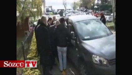 Çırağan önünde olaylı prostesto