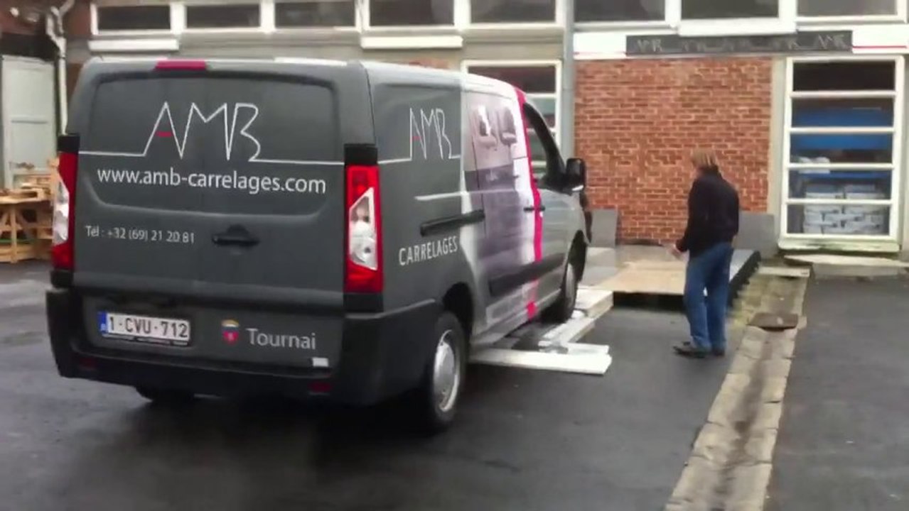 Carrelages posés sur plots Buzon