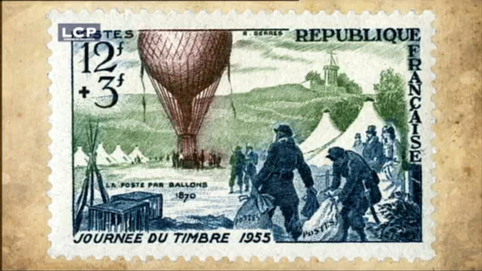 Histoires de timbres : Histoires de timbres - les ballons montés