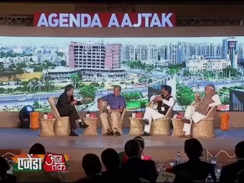 Agenda Aaj Tak 2013:Hooda denies the allegation of favouring Robert Vadra in land deals